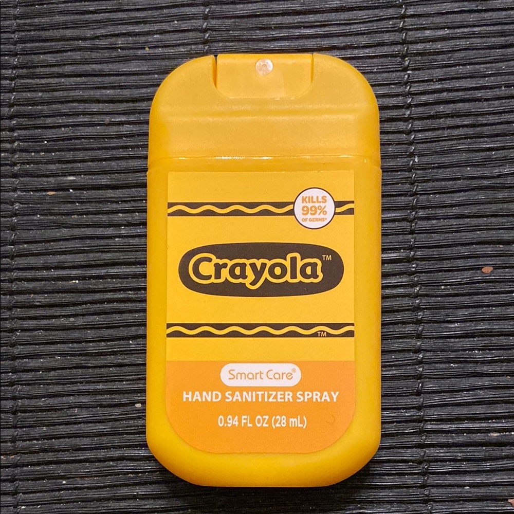 Crayola Yellow Hand Sanitizer Spray